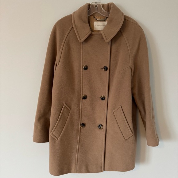 Windsmoor Wool Cashmere Blend Coat – Camel, Size 14 - Picture 1 of 9